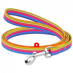 Поводок  WAUDOG Nylon с рис."Линия 1" (ширина 10мм, длина 122см)  5238