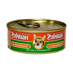 Четвероногий гурман мясное ассорти с индейкой для собак 100г