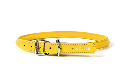 Ошейник "Collar Glamour" для длинношерстных собак(ширина 6 мм,длина 17-20 см) желтый 22268