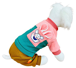 Комбинезон "Rabbit", мех, 14 / Pet Feshion
