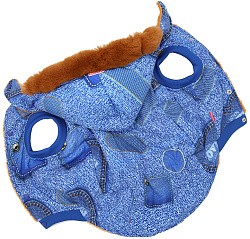 FOR MY DOG Куртка синяя (B2) FW808/3-2019