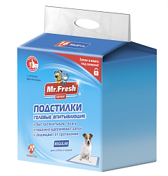 MrFRESH Подстилки РЕГУЛЯР Эксперт 90*60 см 1 шт  F503 (16 шт.упак) Неотерика (Экопром)