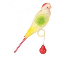 Пластиковый попугай 15 см арт. 5312 Trixie