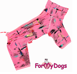 FOR MY DOG Комбинезон розовый для девочек (10) FW1105-2021 F 