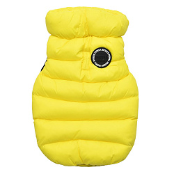 PUPPIA Жилет для собак утеплённый "Ultra Light Vest B", жёлтый, S (Южная Корея)