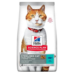 Hill's (Хиллс) для кастрированных котов и стерилизованных кошек с тунцом  (разв.10)10293/604181