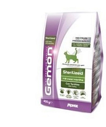 Gemon Cat Sterilized сухой корм для стерилизованных кошек с индейкой 400 г 70297066