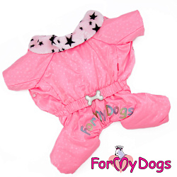 FOR MY DOG Комбинезон розовый для девочек  (18) FW637-2018 F