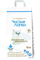 Наполнитель для кошачьего туалета "KikiKat" супер-белый комкующийся 5 л (32001)