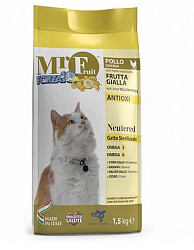 FORZA 10 Cat MR Fruit  Neutered Giallo Корм для стерилизованных кошек(курица, рис,кукуруза) 0.4 кг  