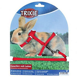 Шлейка для грызунов 8 мм *1,2 м (для кроликов) 6150 Trixie