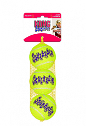 KONG игрушка для собак Air "Теннисный мяч" средний 6 см*3шт