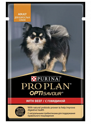 PROPLAN влажный корм для взрослых собак Говядина 85г 12461708