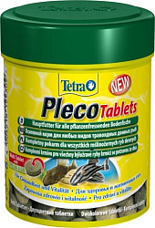 TetraPlecoTablets корм со спирулиной для сомов и донных рыб 120 таб. 199217