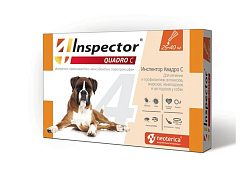 Inspector (Инспектор) капли Квадро К для собак 25-40кг 1 пипетка, Неотерика