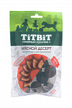 Профитроли с мясом кролика Мясной десерт 85 г лакомство для собак 022030 TiTBiT
