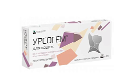 Урсогем для кошек 60 мг+ 40 мг, 20 таблеток