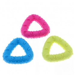 Игрушка резиновая "Треугольник"  7,5  см RТ 012