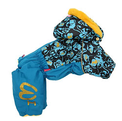 FOR MY DOG Комбинезон д/девочек синий (12) FW513-2018 F