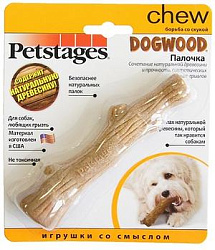 Petstages игрушка для собак Dogwood, палочка деревянная маленькая 16 см (барбекю)217YEX