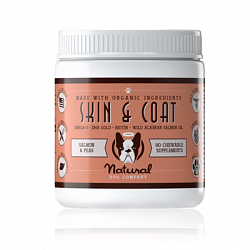 Витамины для здоровой кожи и блестящей шерсти "Best For Dogs" Natural Dog Company Skin & Coat 90шт