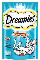 Dreamies с лососем 60 г 10140148