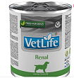 Farmina  Влажный корм для собак Vet Life Dog Renal диетический с курицей при болезни почек и почечной недостаточности 300г
