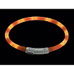 Hunter светящийся шнурок на шею LED 20-70 см оранжевый