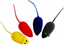 Игрушка "Мышь с пищалкой" PVC003 1 шт. (60) 361532