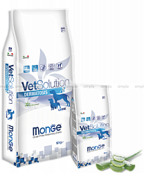 Monge VetSolution Dog Dermatosis диета для собак Дерматозис 2 кг. 70081009