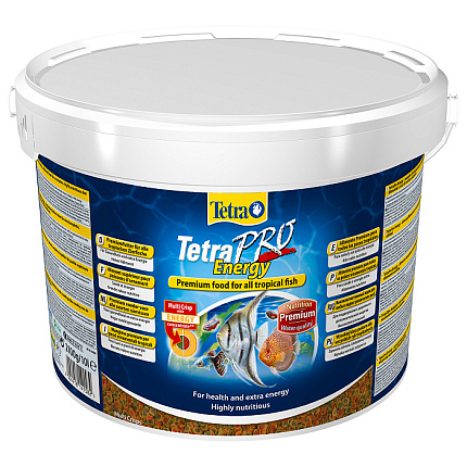 Тетра TetraMin PRO Energy (корм-чипсы) для всех видов рыб для доп-ной энергии (разв.) 