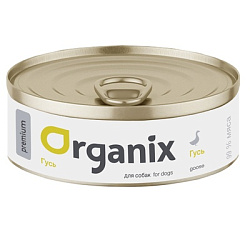 Organix консервы для собак Premium с гусем 100 гр