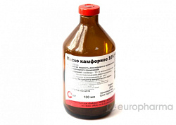 Масло камфорное 10% 100мл 