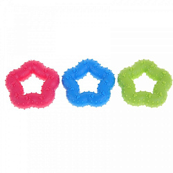 Игрушка резиновая "Звезда" 7 см (Алькор) RTК- 009