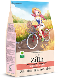 ZILLII (Зилли) Adult Small Breed Light сухой корм для собак мелких пород с индейкой 2 кг