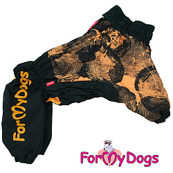 FOR MY DOG Комбинезон черно/коричневый для мальчиков  (В1) FW895/3-2020 М