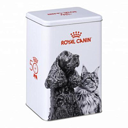 Royal Canin Контейнер для корма для животных 5,5 л жесть с глянцем ПОДАРОК 