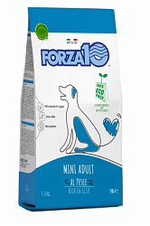 FORZA  10 Min.Maint.pesce Корм для взрослых собак мелких пород из рыбы(тунец, треска, лосось)2 кг