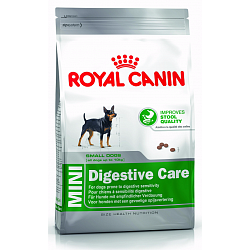Royal Canin (Роял Канин) Мини Дайджестив кэа сухой корм для собак мелких пород с чувствительным пищеварением, 3 кг