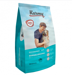 KARMY Hypoallergenic Medium & Maxi сухой корм для собак средних и крупных пород, Гипоаллергенный Медиум и Макси, ягненок 14 кг