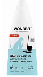 Жидкое средство для мытья пола в домах с животными 1100мл, WONDER LAB