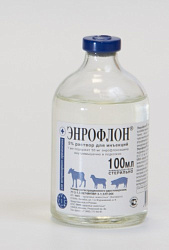 Энрофлон 10% р/р д/иньекций 100 мл, VIC