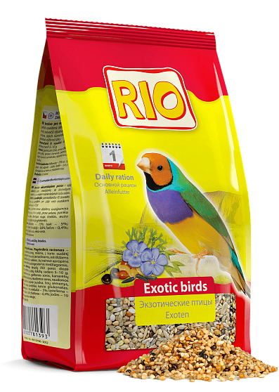 RIO корм для экзотических птиц, 1 кг