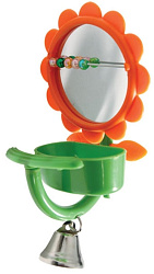 Игрушка для птиц - зеркало "Кормушка" 75*150 мм 52181015 Triol