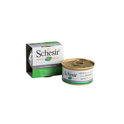 Schesir консервы для кошек куриное филе натуральное 85 г 60445