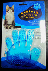 Перчатка для шерсти собак RB010 (330136) Leonardo
