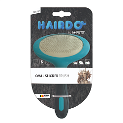 Щетка-сликер (пуходерка) Slicker Brush OVAL, овальная, размер S, 10,5x18,5 см M-PETS