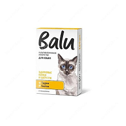 Balu (Балу) Лакомство мультивитаминное для кошек "здоровье кожи и шерсти" 100 таб (упак/5шт)