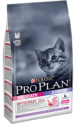 PROPLAN CAT JUNIOR Delicate д/котят с индейкой 400 г 12372568