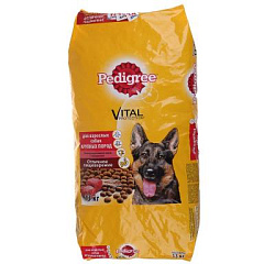 Pedigree Vital Protection для взрослых собак крупных пород с говядиной  13 кг 10113864 (развес)
